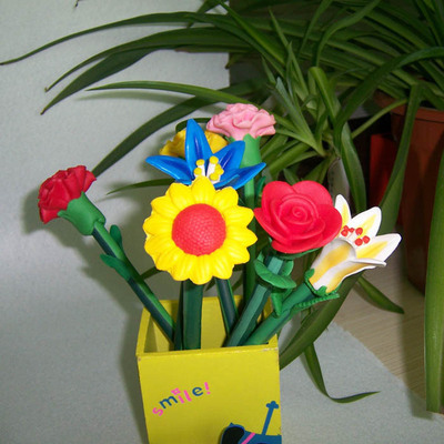 仿真花卉禮品——花卉圓珠筆的獨特魅力